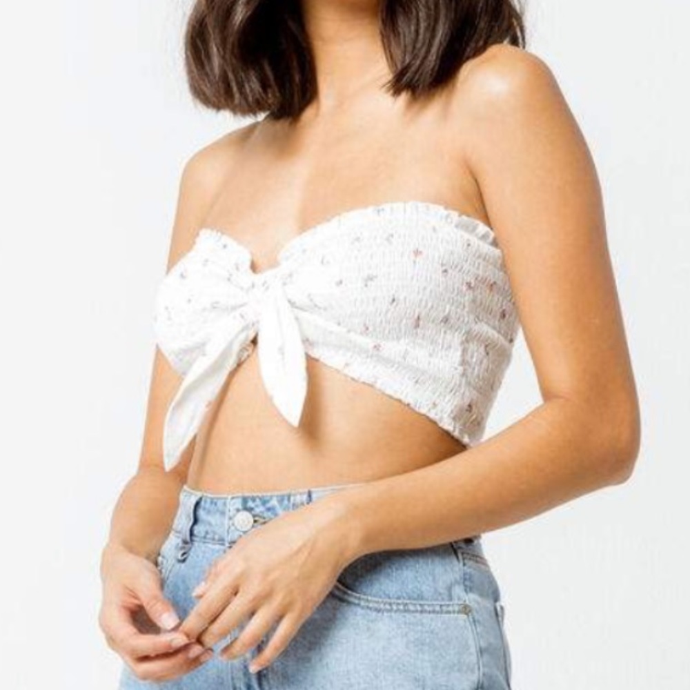 Floral Bow Bandeau ❤️